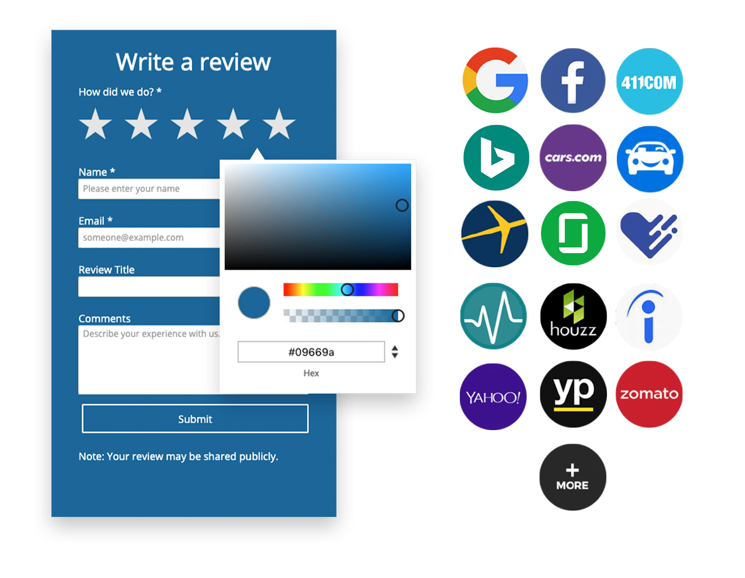 CV-ReviewWidget